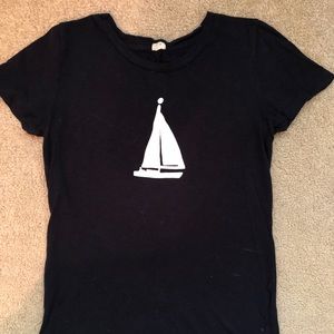 Short Sleeved Jcrew Boat Tee